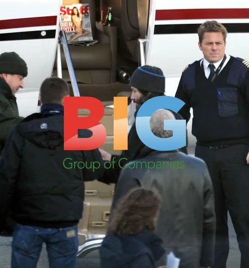 Keanu Reeves Leaves Bydgoszcz Airport in Poland
