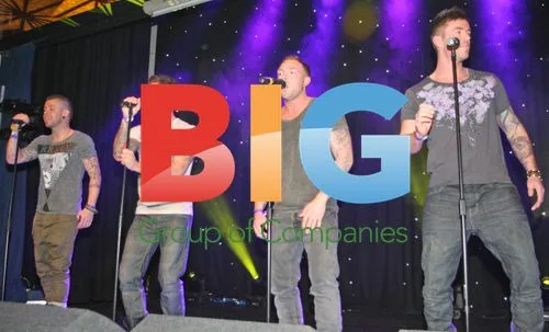 The Reason perform at Key 103's Jingle Ball VIP Party 2010