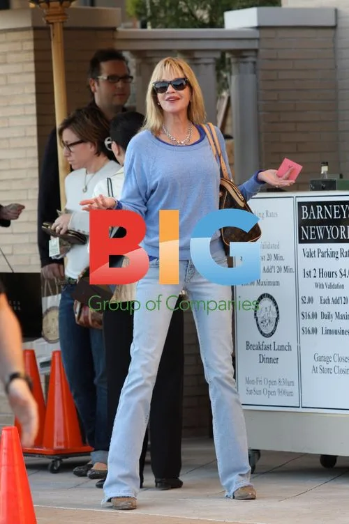 Melanie Griffith Shopping at Barneys New York