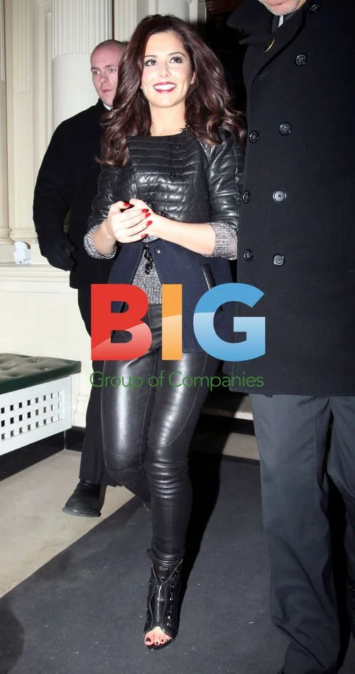 X Factor Finalists Leaving London Hotel