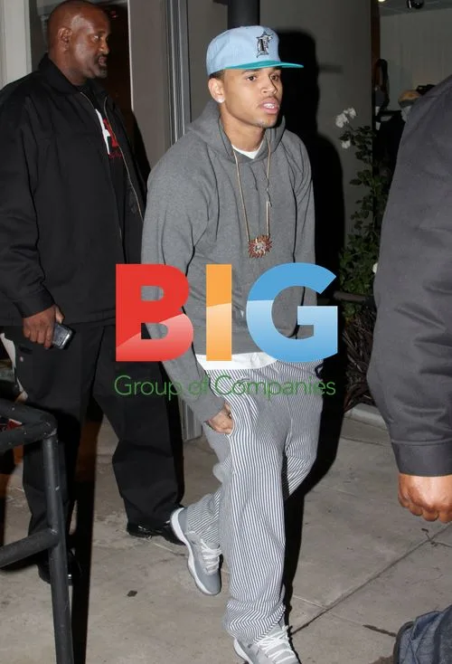 Chris Brown Holiday Shopping with Girlfriend