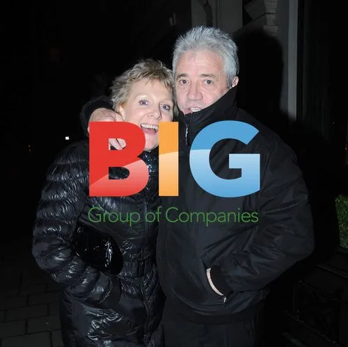 Kevin Keegan Enjoys Dinner with Wife