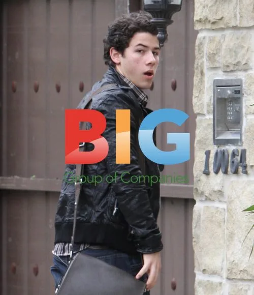 Nick Jonas Spotted in Studio City