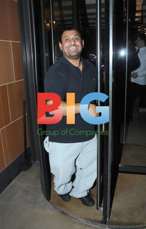 Prince Naseem Hamed Leaving Cipriani's