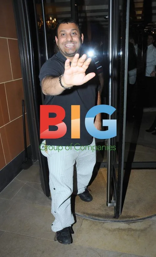 Prince Naseem Hamed Leaving Cipriani's