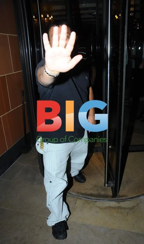 Prince Naseem Hamed Leaving Cipriani's