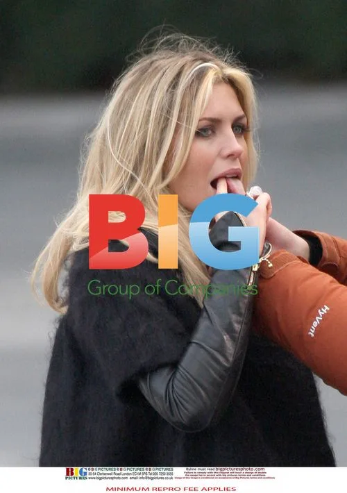 Abigail Clancy Filming on South Bank