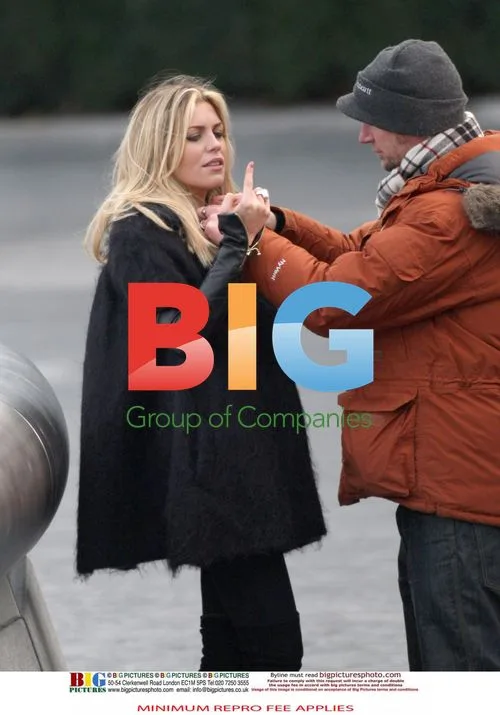 Abigail Clancy Pregnant Filming in London