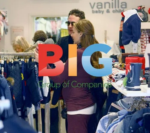 Gary Lucy and Natasha shopping in Epping, UK
