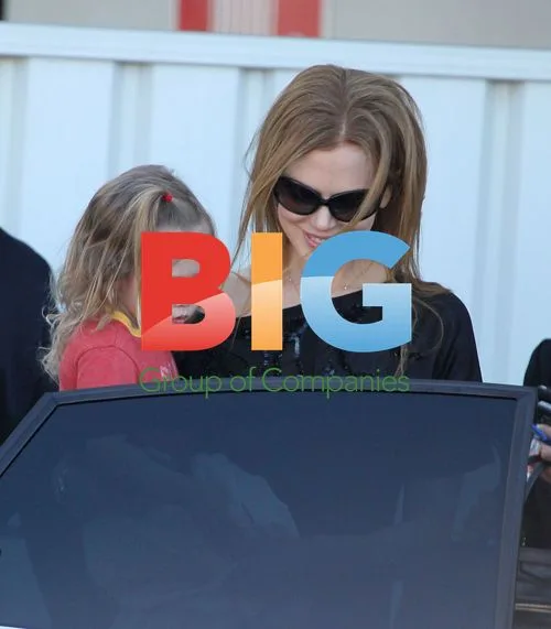 Nicole Kidman with family in Sydney