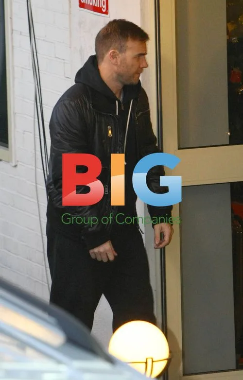 Gary Barlow of Take That arrives at X Factor final