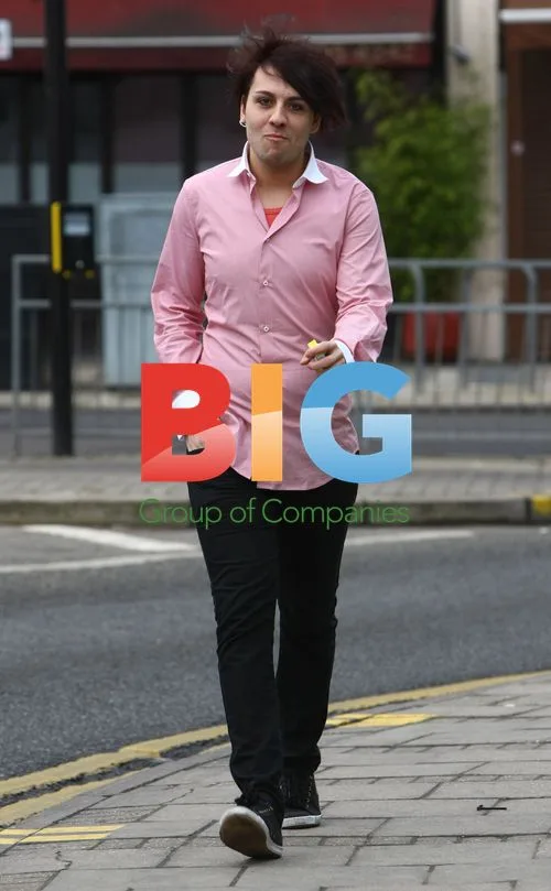 X Factor contestants arrive at Fountain Studios