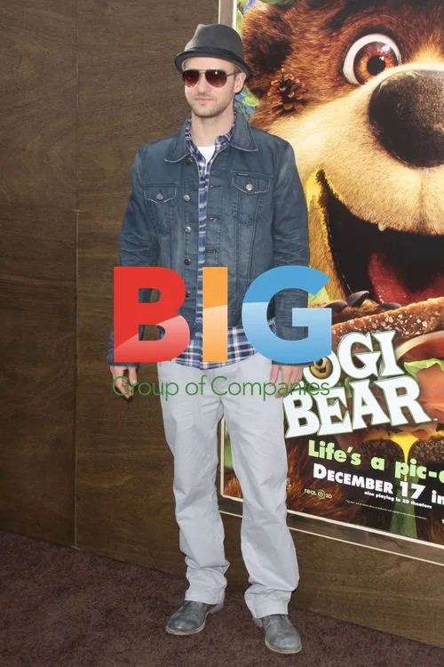 Justin Timberlake at Yogi Bear Premiere