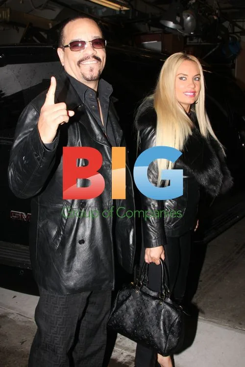 Ice T and Coco Austin at Regis and Kelly