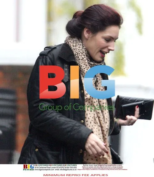 Kelly Brook and Thom Evans Leaving Hotel Together