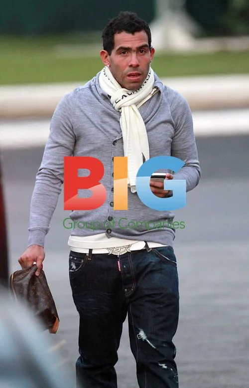 Carlos Tevez Leaving Manchester City Training