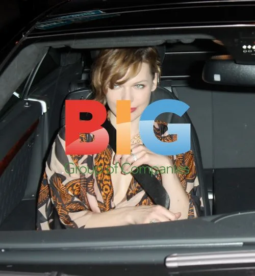 Milla Jovovich and Paul Anderson at Boa