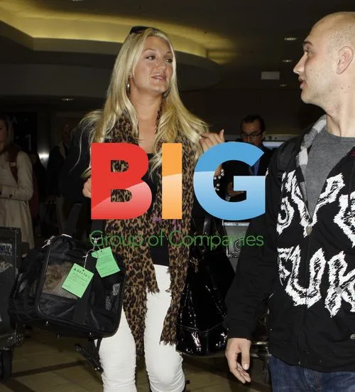 Brooke and Nick Hogan Arrive at LAX