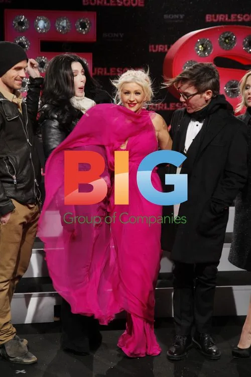 Christina Aguilera, Cher, Cam Gigadent at 'Burlesque' Premiere