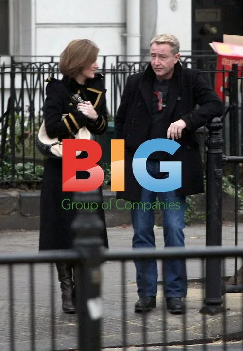 Michael Flatley Walks with Mystery Woman