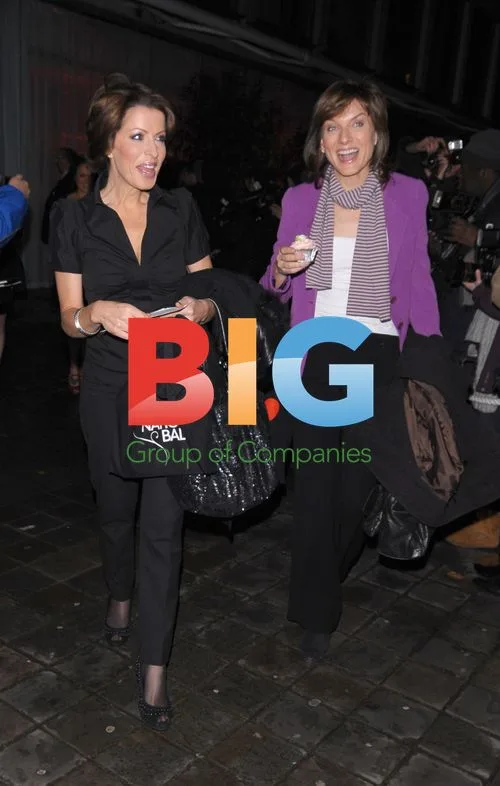 Natasha Kaplinsky and Fiona Bruce at The Nutcracker Gala