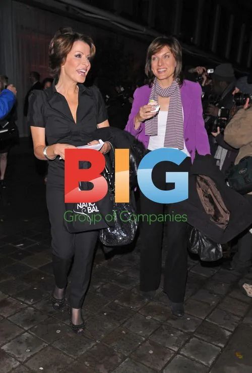 Natasha Kaplinsky and Fiona Bruce at The Nutcracker Gala