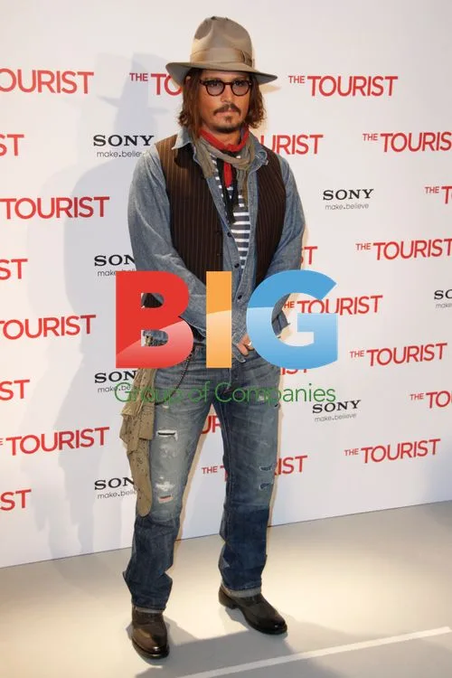 Johnny Deep at 'The Tourist' Photocall