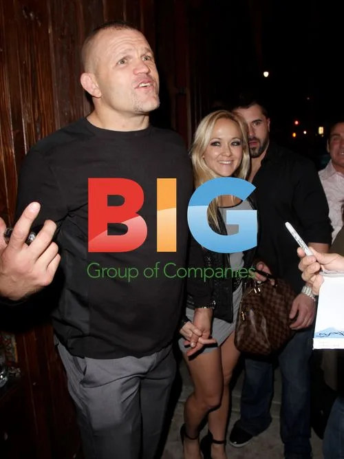 Chuck Liddell and Heidi Northcott