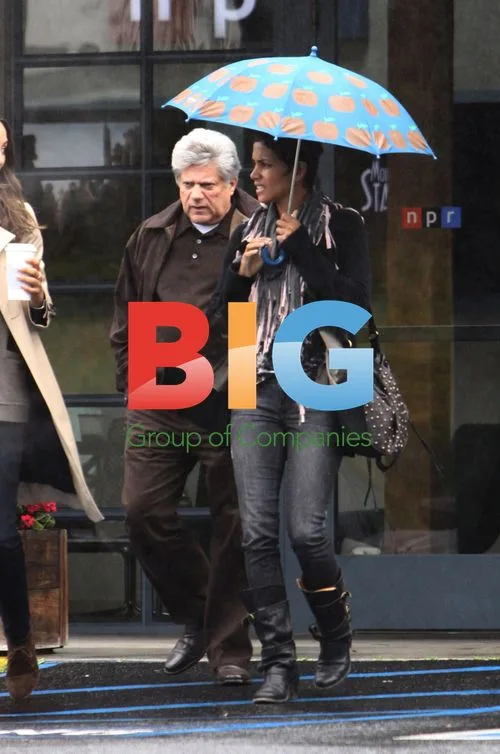 Halle Berry in LA Rain