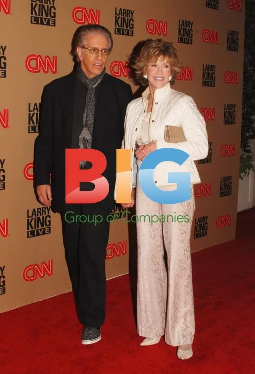Jane Fonda at Larry King Live Wrap Party