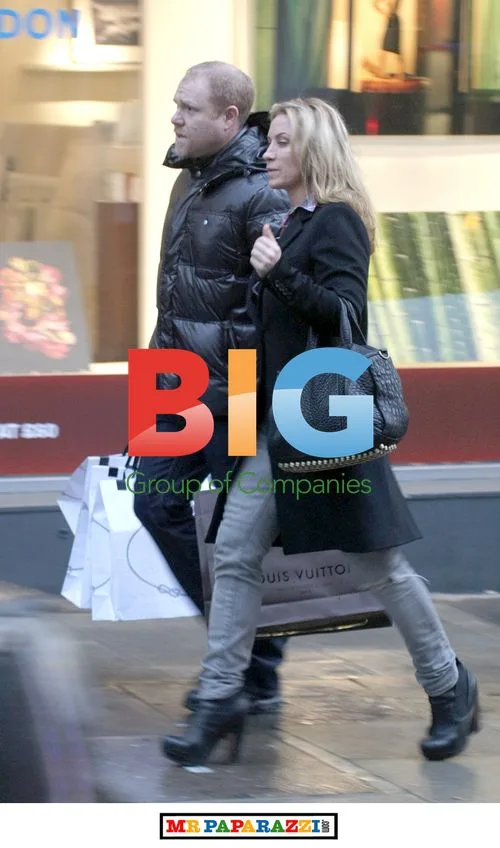 Meg Matthews Shopping with Mystery Man