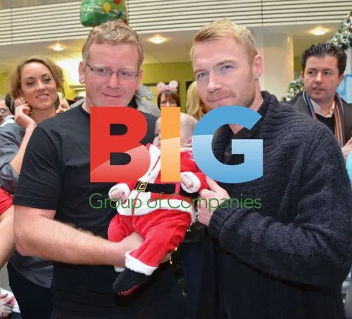 Ronan Keating visits Children's Hospital