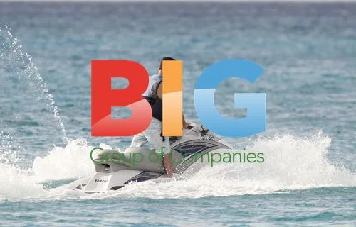 Simon Cowell Jet Skiing in Caribbean