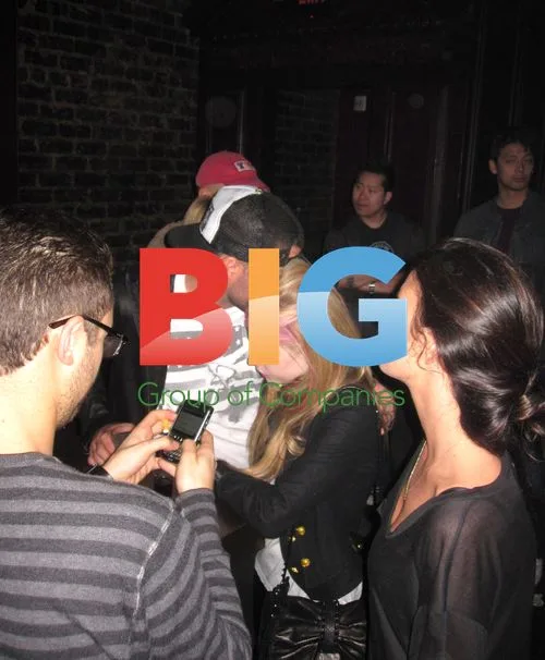 Avril Lavigne and Brody Jenner at Club Voyear