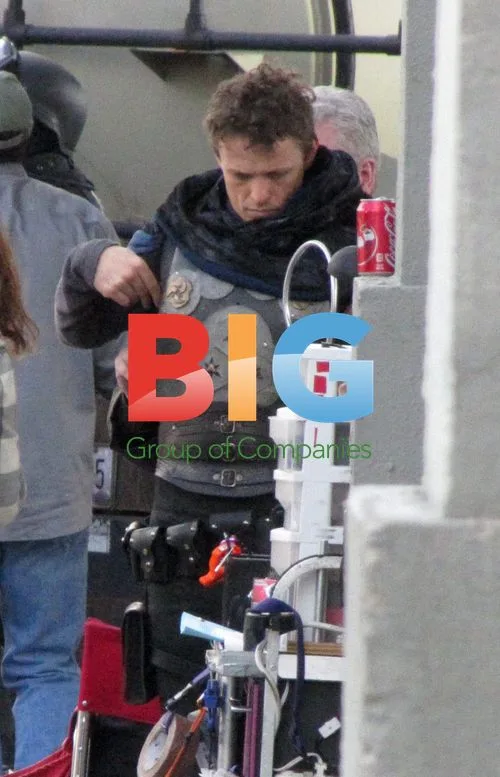 David Lyons films "The Cape" in LA