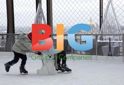 Eiffel Tower Temporary Ice Rink