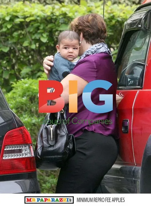Cristiano Ronaldo's Son Spotted with Family