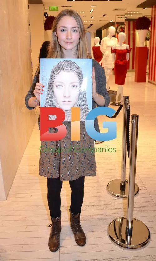 Saoirse Ronan at Barry McCall Book Signing