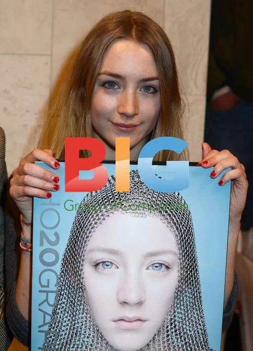 Saoirse Ronan and Barry McCall at Book Signing