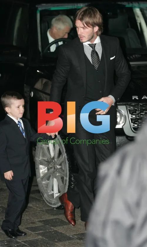 Beckham Family at Sports Personality of the Year 2010