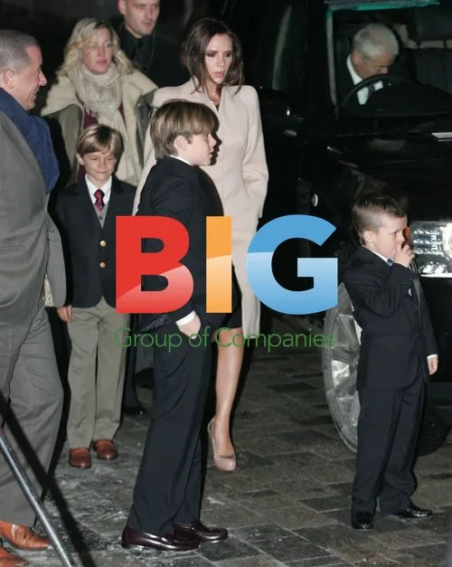 Beckhams at Sports Personality of the Year 2010