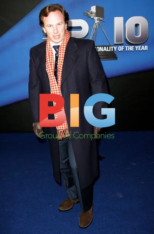 Christian Horner at Sports Personality 2010