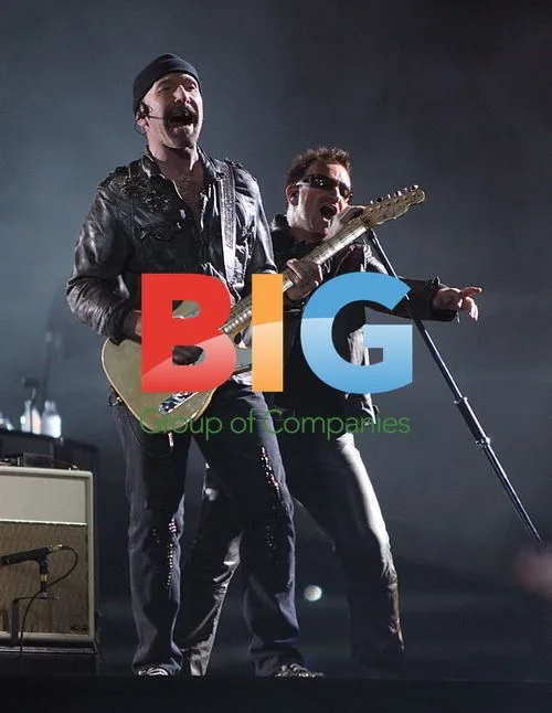 U2 Perform in Perth, Australia