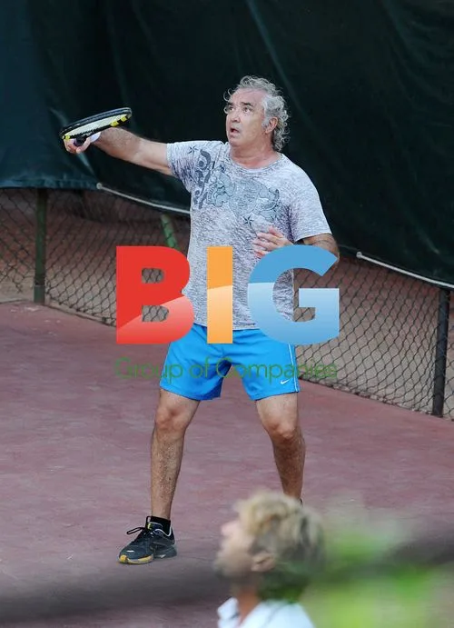 Flavio Briatore Tennis in Kenya