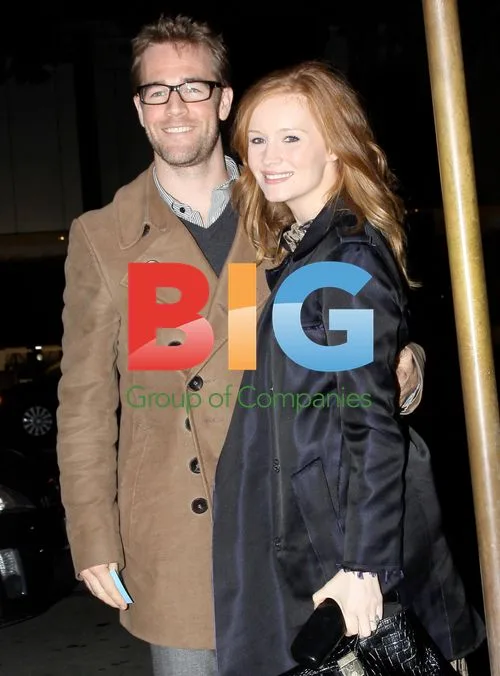 James Van Der Beek and Kimberly Brook on Date