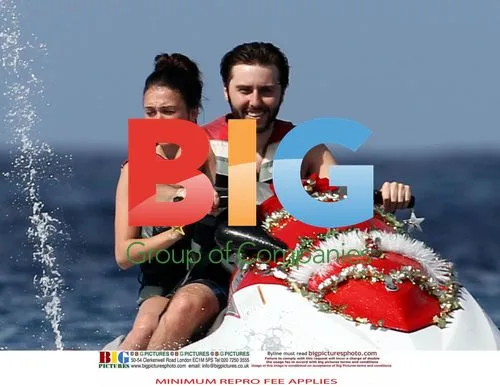 James Buckley and Clair Meek in Caribbean