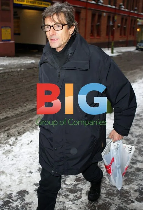 Nigel Havers arrives at Birmingham Hippodrome for panto