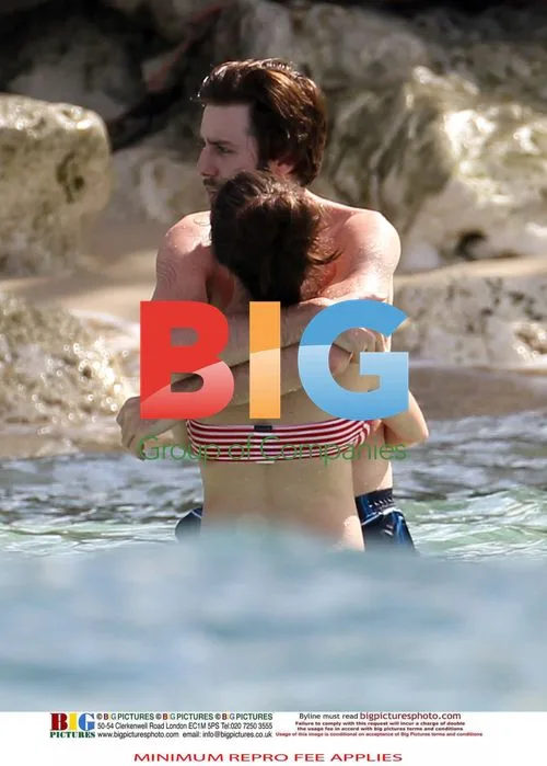 James Buckley Relaxes with Girlfriend Clair Meek in Caribbean