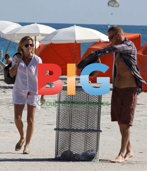 Claire Chazal in Miami Beach