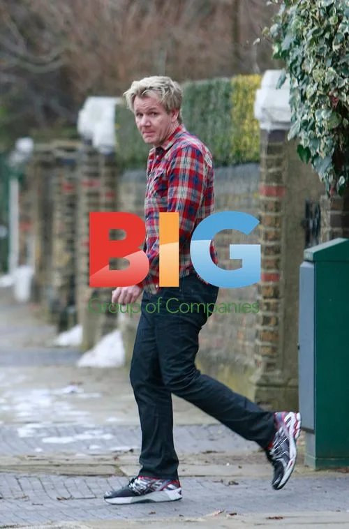 Gordan Ramsay Leaving House in London